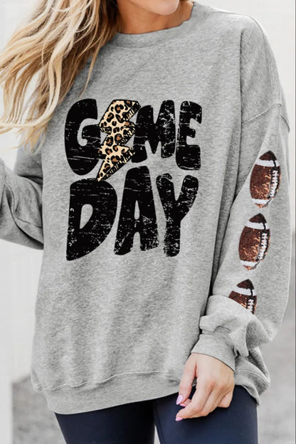 Football Long Sleeve Sweatshirt